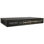 PoE switch 24 poorten en 2 uplink poorten Movok VK-SWITCH-2624POE-250-G.