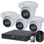 Dahua Camerabewaking Set 5MP met 4 Eyeball Camera's en 60m Nachtzicht