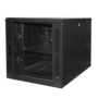 19 Inch Serverkast Vloermodel 12U - 800mm Diep met Ventilatoren en Stekkerdoos