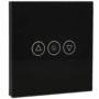 A-SMARTHOME Shutter Switch Panel Touch Glas Zwart