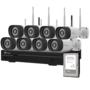 Nivian NV-KIT1630W6-8CAM-2TB WiFi Beveiligingsset 8 Camera's