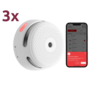 X-Sense Rookmelder XS01-M-3PACK met App-bediening via Hub voor Thuisbeveiliging
