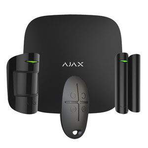Ajax Hubkit-B Alarmanlage Starterkit mit Hub, Funk-Türsensor, Bewegungsmelder und Fernbedienung. Ajax Hubkit-B Alarmanlage Starterkit mit Hub, Funk-Türsensor, Bewegungsmelder und Fernbedienung.