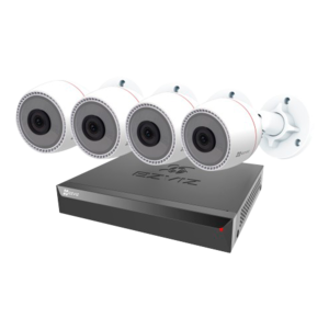 Ezviz CS-BN3424A0-E30 PoE-Videoüberwachungsset mit 4 Außenkameras inklusive Mikrofon- und Netzwerkkabel. Ezviz CS-BN3424A0-E30 PoE-Videoüberwachungsset mit 4 Außenkameras inklusive Mikrofon- und Netzwerkkabel.