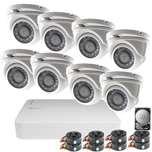 Safire Full HD Kameraüberwachungssystem besteht aus DVR einschließlich 1 TB Festplatte, 8 Kameras und Koaxialkabel. Safire Full HD Kameraüberwachungssystem besteht aus DVR einschließlich 1 TB Festplatte, 8 Kameras und Koaxialkabel.